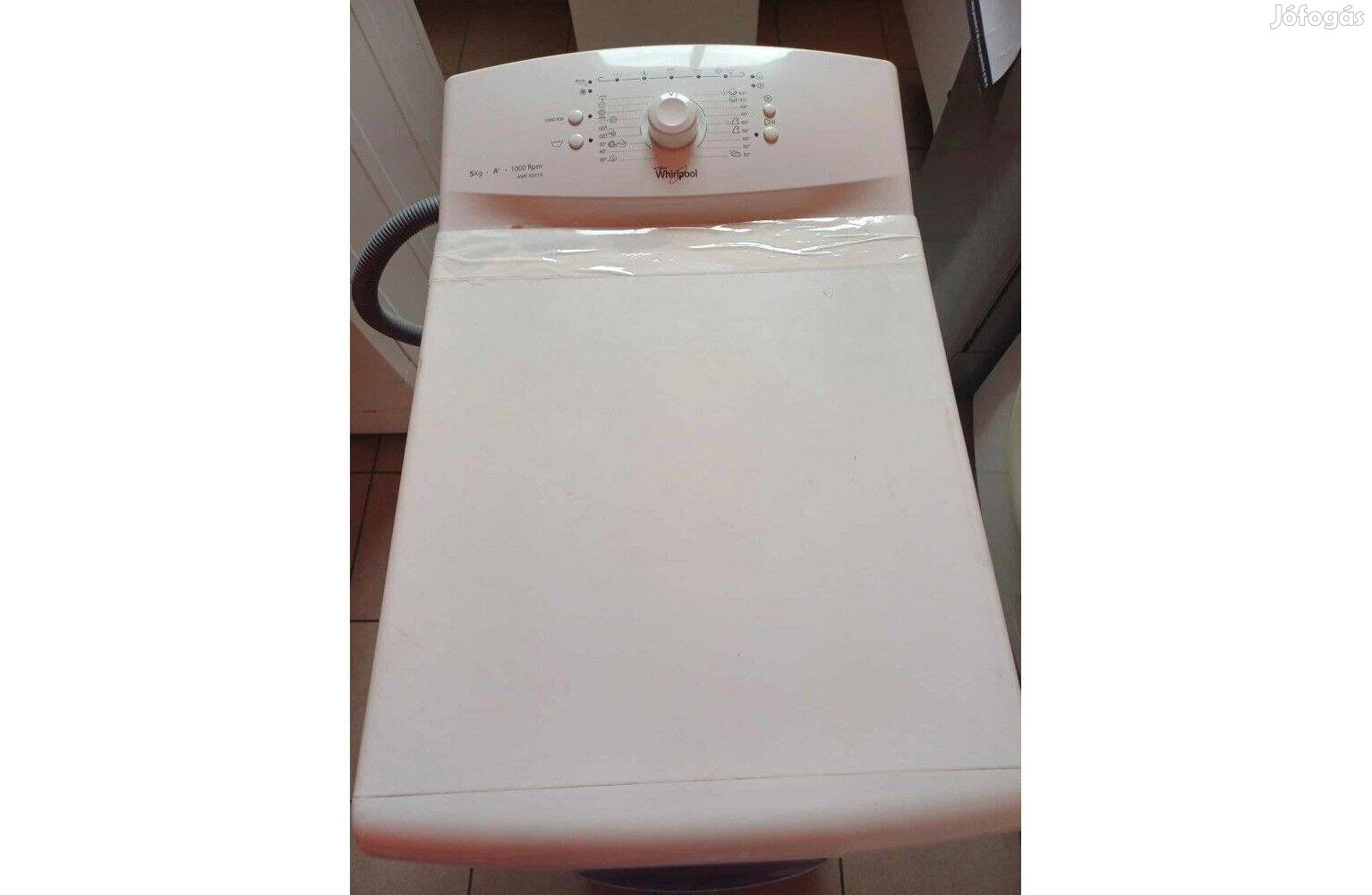 Használt Whirlpool AWE50210 Felültöltős Mosógép [H17040] 1-3 hó gari